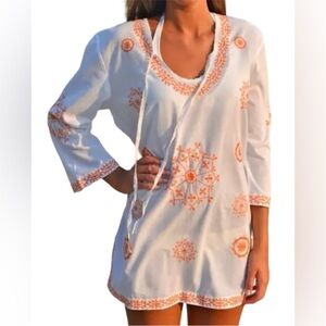 Lucky & Coco beach cover up. Size S. 100% rayon- breezy and comfy!